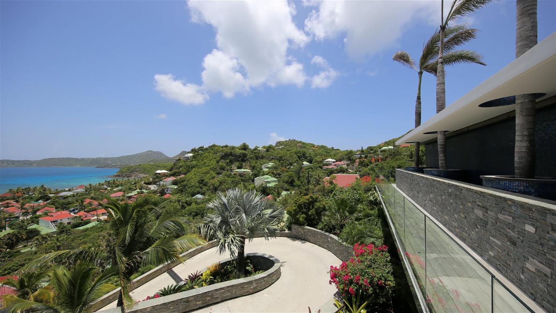 Villa Architecture Jewel Set On A Hillside St. Barthelemy Exterior foto